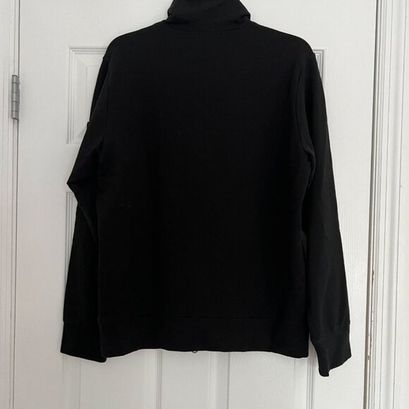 Stone Island (2022) Men's Full Zip Sweatshirt in Black - Picture 7 of 9